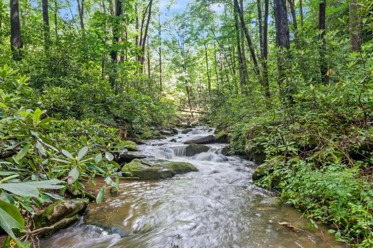 Falling Waters At Rumbling Bald Lake Lure Exteriér fotografie